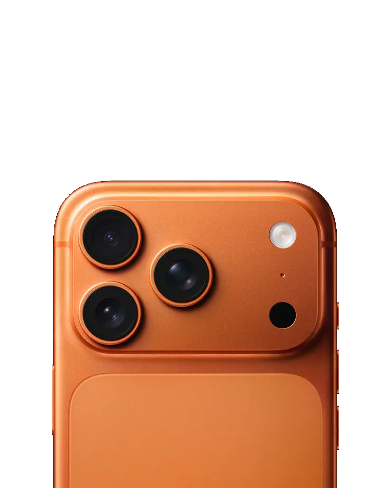 iPhone 17 Pro en Cosmic Orange
